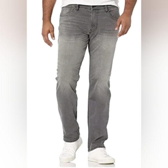 Hudson Blake Slim‎ Straight Leg Jeans Voss Gray Men 28 - Picture 10 of 15